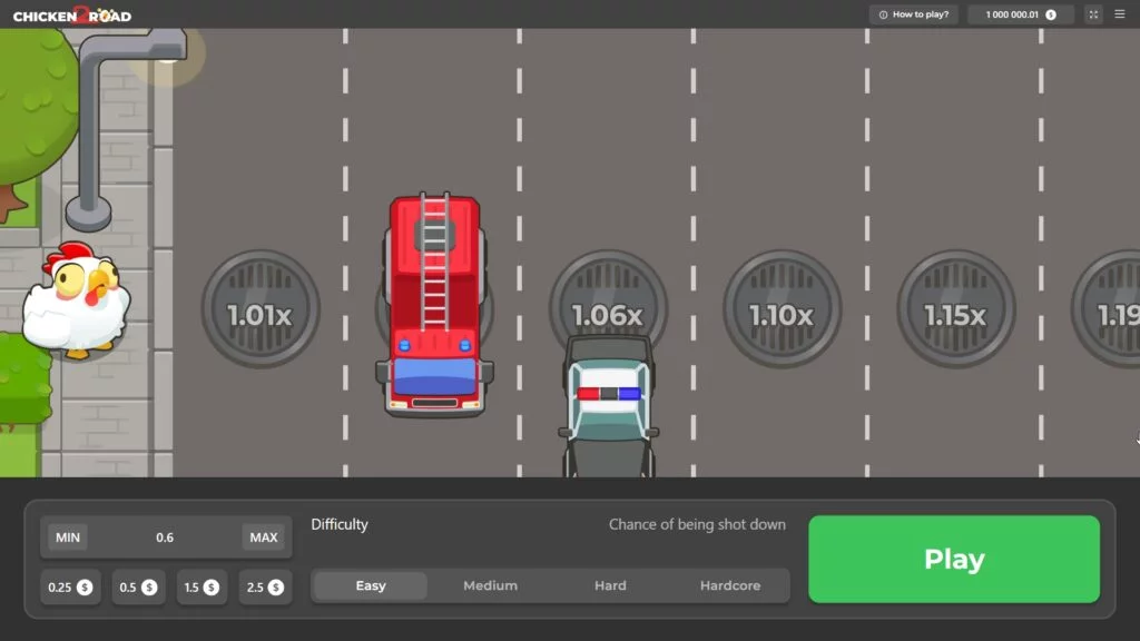 Crash game Chicken Road 2 - Meccaniche e moltiplicatori